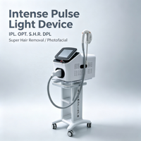 Dispositivo de Depilación Láser OPT-IPL HR de Escritorio, Depilación Rápida Profesional y Rejuvenecimiento Facial, Máquina de Belleza Fotofacial