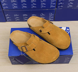 Туфли унисекс из натуральной кожи с пробковой подошвой - Product Image 6