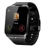 Smartwatch mit Rechteckigem Edelstahlgehäuse, Silikonarmband, Touchscreen, Bluetooth, Mobilanruf-Annahme und Fitness-Tracker