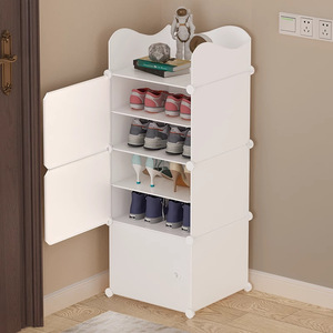 <b>Shoe</b> <b>Rack</b> Plastic Minimalist Modern Dustproof Freestanding Multi Layer <b>Storage</b> For Home Doorway Dormitory Use - Product Image 4