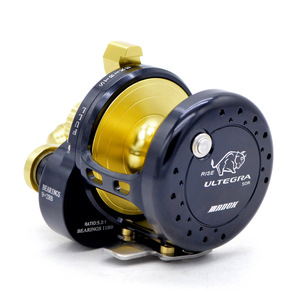 Moulinet de pêche à la traîne 11 roulements, entièrement métallique, série ECO, pour jigging lourd et pêche en mer - Product Image 3
