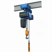 Palans électriques à chaîne de marque SHARK, fabriqués en Chine, pour l'Europe (commande manuelle) 125 kg, 250 kg, 500 kg, vitesse de levage 8/2 m/min, 12/3 m/min, 16/4 m/min