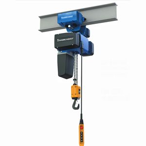 PALAN À CHAÎNE ÉLECTRIQUE EUROPÉEN DE MARQUE DE REQUIN (CONTRÔLE À LA MAIN) 125kg 250kg 500kg Taux de levage 8/2 m/min 12/3 m/min 16/4 m/min - Product Image 4