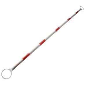 Poteau de connexion télescopique Qingli'ao pour cônes de signalisation, 1 mètre, rouge et blanc - Product Image 1