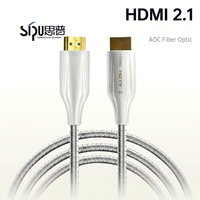 Sipu 2026 Glasfaser-HDTV-Kabel mit 2.0 Vergoldeten 4K 8K Steckverbindern und PVC-Ummantelung für Computer, DVD, Projektor, Kamera