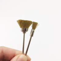 Brosse rotative en fil de cuivre pour perceuse, accessoires mini-brosses pour nettoyer la rouille, tige de 2,35 mm