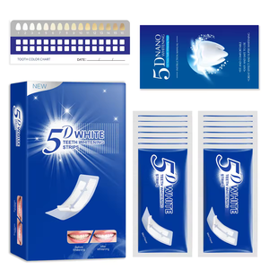 Bandes de blanchiment des dents à saveur de fleur de menthe <span class=keywords><strong>5D</strong></span> Bandes de dents blanches brillantes à utiliser au bureau à domicile faciles à emporter avec ingrédient PAP - Product Image 3