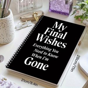 Customizable Mini PVC Cover Elegant Plant <b>Journal</b> & Legacy Important Documents Planner - Product Image 1