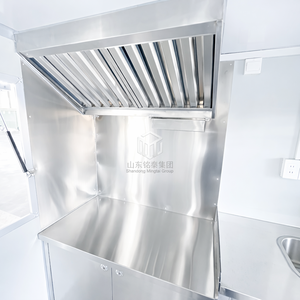 Remolques de Comida para Catering, Camioneta de Comida Totalmente Equipada, Camión de Comida Estilo Cómic con Cocina Completa - Product Image 6