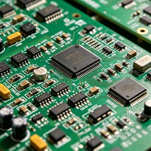 บอร์ดควบคุมอุตสาหกรรม PCB หลายชั้น บริการเชื่อม PCBA พร้อมบริการปรับแต่งสีเขียวสำหรับงานบัดกรี - Product Image 2