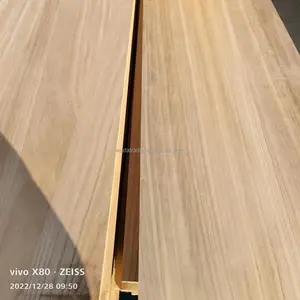 Suministro de fábrica china, paneles de madera maciza, tablero de madera de Paulownia barato