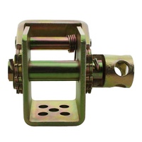 Manivela de Cadena de Alta Resistencia de 2 Pulgadas - Capacidad de 5000 kg, Manivela Manual con 5 Orificios de Montaje para Uso Industrial y Correas de Trinquete