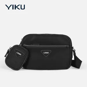 Custom Logo oxford fabric Hand bag Crossbody Men's Sling Shoulder Bags Messenger Bag For Men