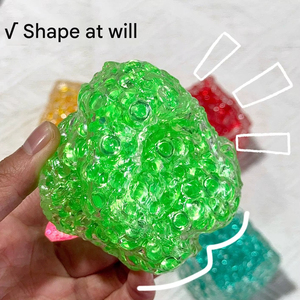 Honeycomb Ice Cube Squishy <b>Toy</b> TPR Maltose Stress Relief Sensory Fidget for Kids Adults Office <b>Desk</b> - Product Image 1