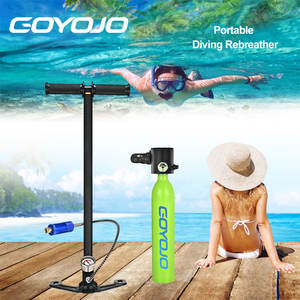 GOYOJO 0.5L Mini Cilindro de oxígeno para buceo Equipo de buceo de aluminio de alta presión con diseño recargable - Product Image 3