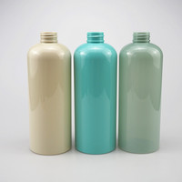 250ml 300ml 400ml 500ml Shampooing pour soins de la peau Crème solaire Bouteille de lotion en plastique