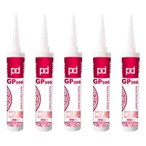 Pengda 996 Aluminum And Glass Silicone Sealant General Purpose Waterproof Adhesive 280ml 300ml Cartridge Silicone Sealant