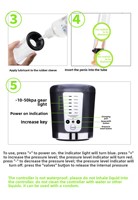 Appareil de massage professionnel à technologie d'aspiration, en ABS durable, rechargeable, outil de santé avec échelle de précision pour hommes