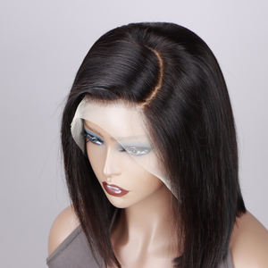 Bob Perruques Cheveux Humains 13x4 Dentelle Frontale Perruques Transparent Brésilien Offre Spéciale Pas Cher Os Droite Longue 8-16 pouces - Product Image 4