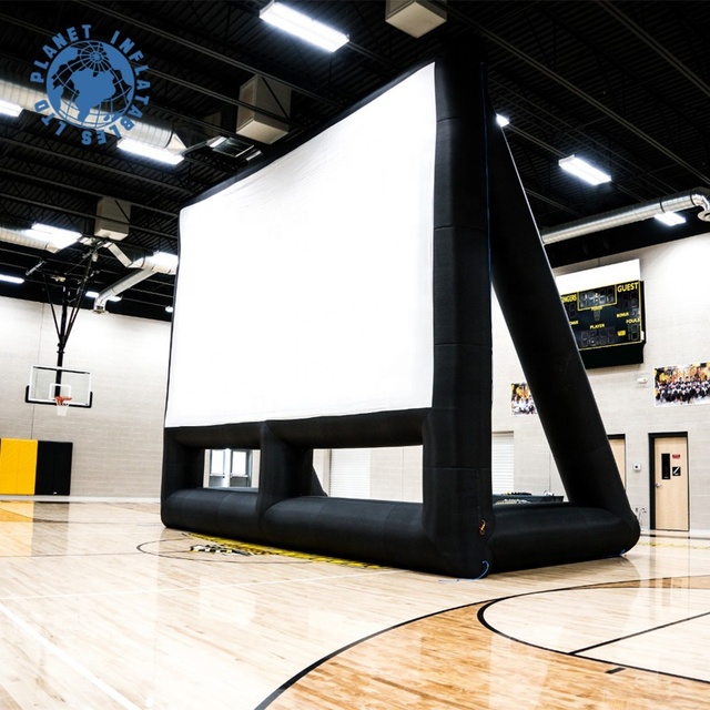 Commercial Outdoor Giant Car Drive in Inflatable Movie Projector Cinema Screen for Sale