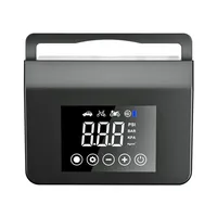 Démarreur de voiture d'urgence extérieur avec compresseur d'air gonfleur de pneu sans fil pour batterie de voiture démarrage rapide kit de véhicule 12V
