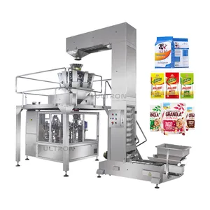 Hot sale automatic multi head weigher snack food packing machine