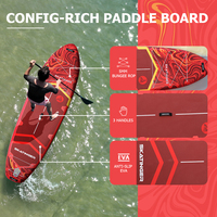 2025 nouveau Style Stand-Up Paddleboard planche de surf planche de Padel gonflable avec point de chute matériel Standup Paddleboarding SUP