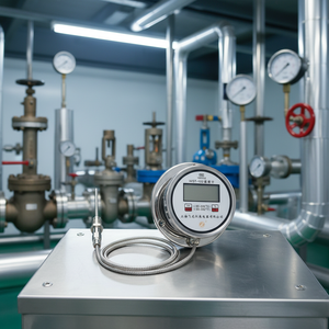 Manomètres hydrauliques Feilong modèle WSP-207, thermomètre de température d'<span class=keywords><strong>huile</strong></span> - Product Image 5