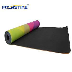 Respetuoso del medio ambiente impreso de caucho Natural de viajes de yoga mat - Product Image 5