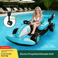 Tapis flottant électrique gonflable avec moteur intégré - Jouet flottant gonflable pour adultes