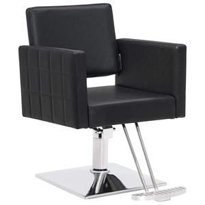 เก้าอี้ทำผมไฮดรอลิกสีชมพูสำหรับร้านเสริมสวยและสปา - Product Image 5