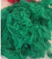 Fibre de polyester recyclé de haute qualité, fibres courtes, teinture unie, matériau de rembourrage pour usage industriel, pour le filage et le non-tissé, 1.4D à 20D