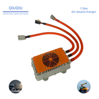 Chargeur de batterie entièrement étanche 48V 36V pour voiturette de golf OBC, chargeur embarqué EV
