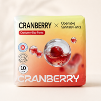 CRANBERRY Culotte jetable en coton et élasthanne, à ouverture facile, avec noyau super absorbant, douce, respirante, avec couche extérieure aspect tissu, SAP du Japon