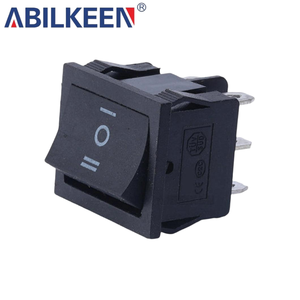 DPST ON-OFF-ON <strong>Rocker</strong> <strong>Switch</strong> 6 Pin <strong>T120</strong> Low Profile 32.3x25.3mm <strong>20A</strong> <strong>125VAC</strong> Factory Direct Wholesale - Product Image 2