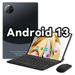 École éducative E60 PRO nouveau Design 10 pouces 8 + 128 Go Android 13 WIFI double Sim appelant étudiants tablette PC avec clavier étui stylo - Product Image 2