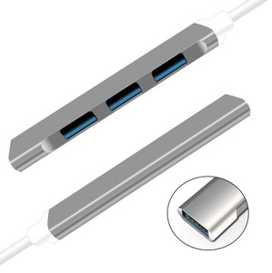 Bộ Mở Rộng Bộ Chuyển Đổi <span class=keywords><strong>USB</strong></span> C Hub <span class=keywords><strong>4</strong></span> Cổng Với Chức Năng OTG 1 * <span class=keywords><strong>USB</strong></span> 3.0 Và 3 * <span class=keywords><strong>USB</strong></span> 2.0 - Product Image 4