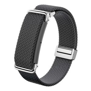 Bracelets de montre en nylon tissé OEM haute élasticité avec fermoir magnétique, respirants, de remplacement, pour Google Fitbit Air - Product Image 3