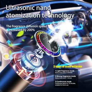 <span class=keywords><strong>Diffusore</strong></span> per Auto Intelligente con Avvio/Arresto Automatico, Proiezione Cielo Stellato 3D, Luce Ambientale RGB Sincronizzata con la Musica, Profumo Duraturo, Liquido Ultrasonico - Product Image 5