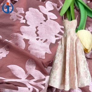 הסיטונאי ידידותי לסביבה רקודת עיצוב cquard סרוגים בד קטיפה בד קטיפה לחצאיות ובגדים - Product Image 2