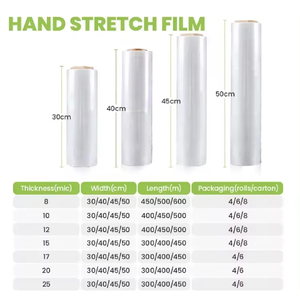 Película Estirable de Polietileno de Alto Rendimiento para Embalaje de Cartones, Mudanzas, Empaque y Almacenamiento - Product Image 2