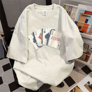 T-shirt en coton personnalisé <span class=keywords><strong>pas</strong></span> <span class=keywords><strong>cher</strong></span> T-shirt confortable 100% coton T-shirt en coton lourd sans boule - Product Image 1