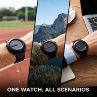 Montre connectée numérique sportive pour homme avec affichage lumineux de la date et du jour de la semaine, idéale pour les affaires