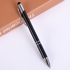Khuyến Mãi Kim Loại mịn bằng văn bản màn hình cảm ứng Bóng bút hàng đầu Stylus nhôm kim loại bút với tùy chỉnh <span class=keywords><strong>Laser</strong></span> khắc logo-Tùy chỉnh - Product Image 2