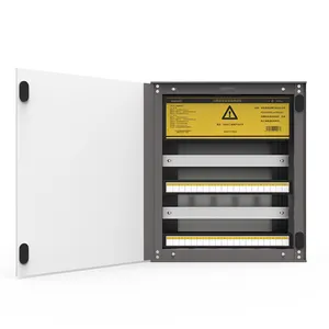 Caja de distribución eléctrica para casa inteligente, caja de alimentación montada a ras, 220 v, unidad de consumo inteligente