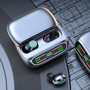 BQ50 TWS V5.3 Diseño deslizante Calidad <span class=keywords><strong>de</strong></span> <span class=keywords><strong>sonido</strong></span> HiFi Tipo-C Auriculares inalámbricos Auriculares para juegos con pantalla LED - Product Image 4