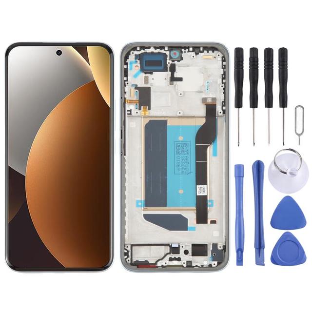 Original LCD Screen with Digitizer Full Assembly with Frame for Xiaomi Redmi Note 15 Pro Plus Phone LCD Screen Replacement