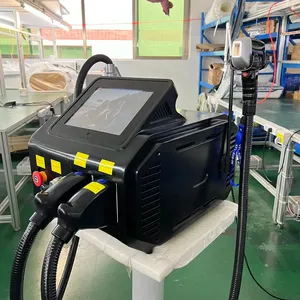 เครื่องเลเซอร์ไดโอดพิโคเซคันด์ 2 in 1 แบบพกพา กำจัดขน กำจัดรอยสัก อุปกรณ์เสริมความงามสำหรับร้านเสริมสวย - Product Image 2
