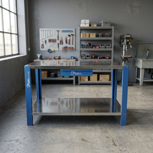 TTAKE Compact Woodworking Workbench for <b>Workshop</b> Use Durable Motor Engine Core Components 1.5m Floor Length New Used Condition - Product Image 3