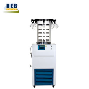 Colector de rama de laboratorio multitubería de 6kg, liofilizador de escritorio, secador de congelación al vacío con matraz en forma de <span class=keywords><strong>berenjena</strong></span>, 2 unidades - Product Image 5